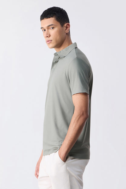 Grey - Dewpoise Polo