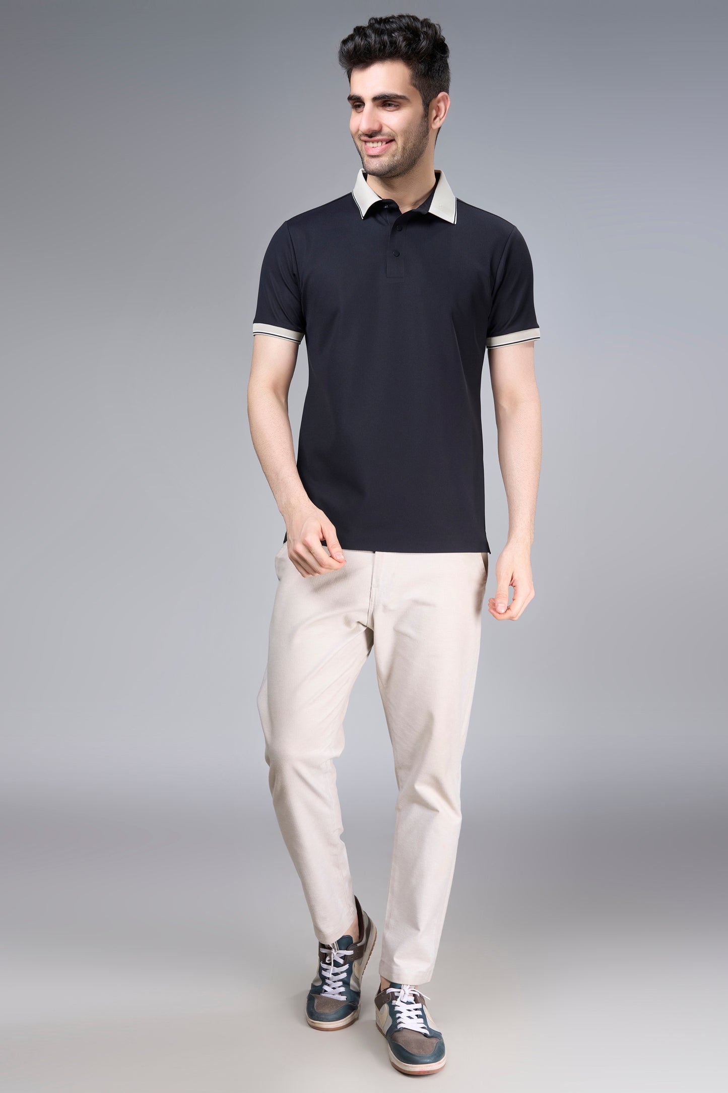 Black - Supplex Polo