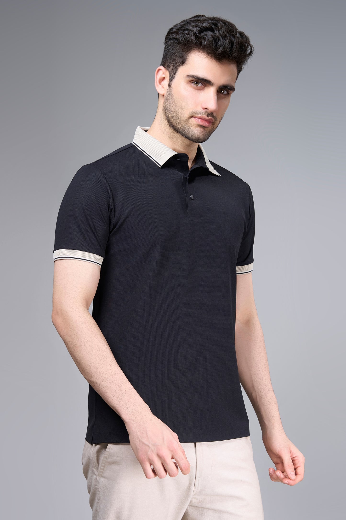 Black - Supplex Polo