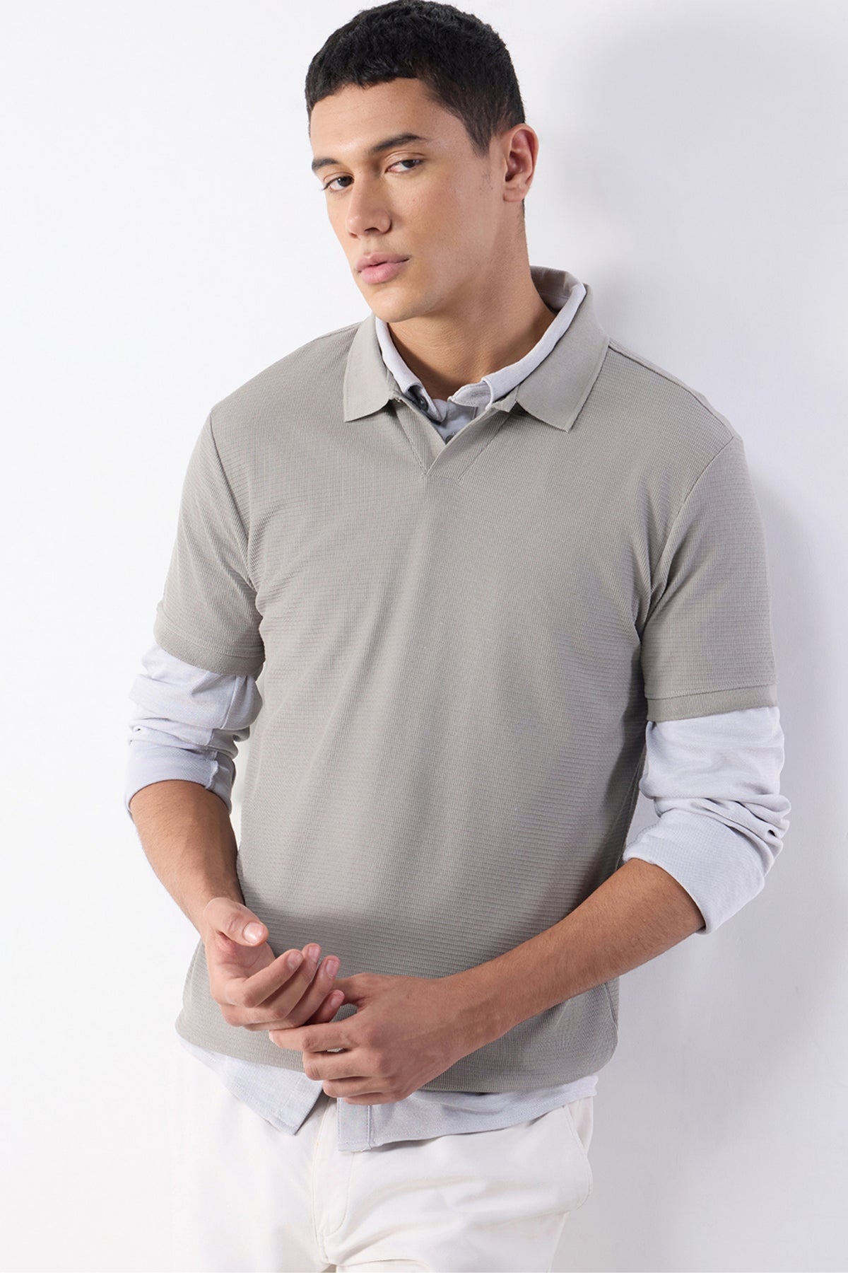 Light Grey Sleekcore Polo