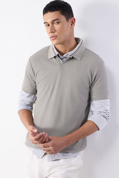 Light Grey Sleekcore Polo