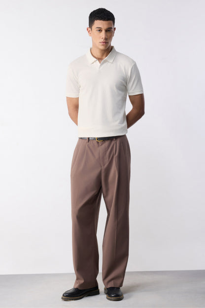 White Sleekcore Polo