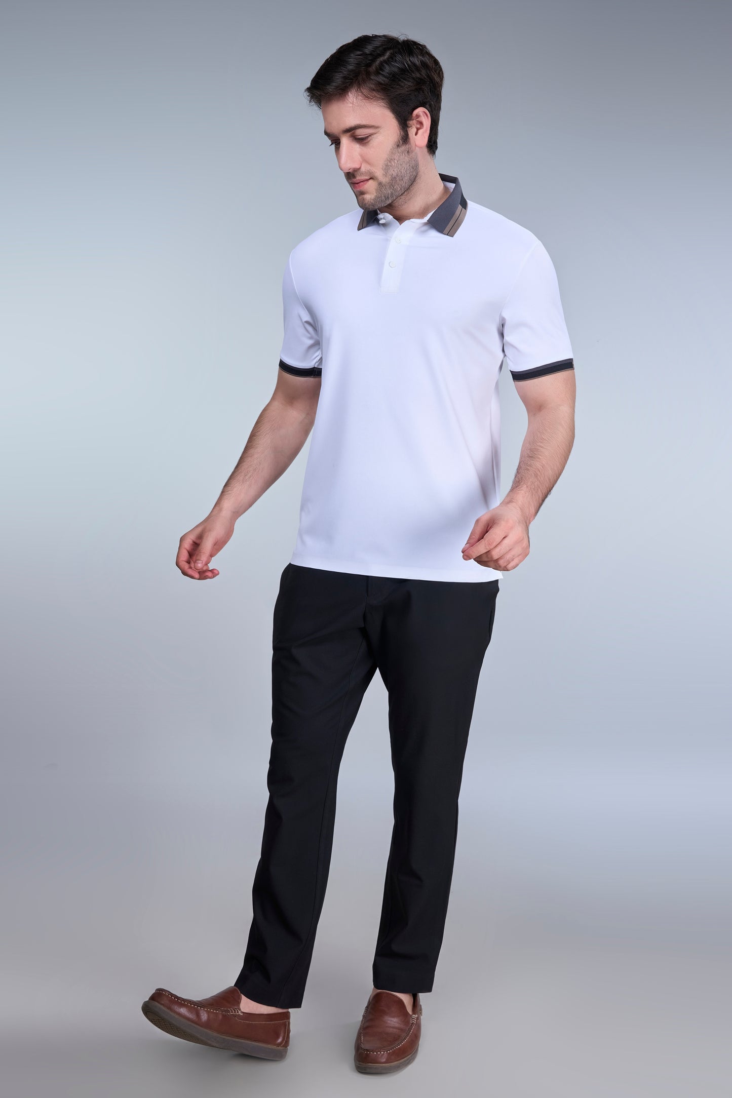 White - Linere Polo