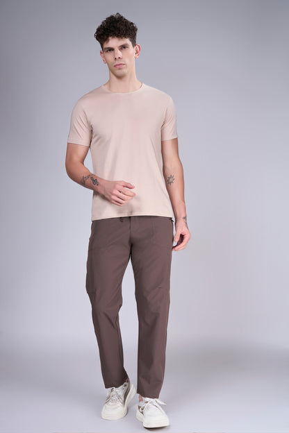 Leather Brown - Urban Moves Track Pant