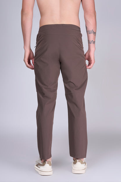 Leather Brown - Urban Moves Track Pant