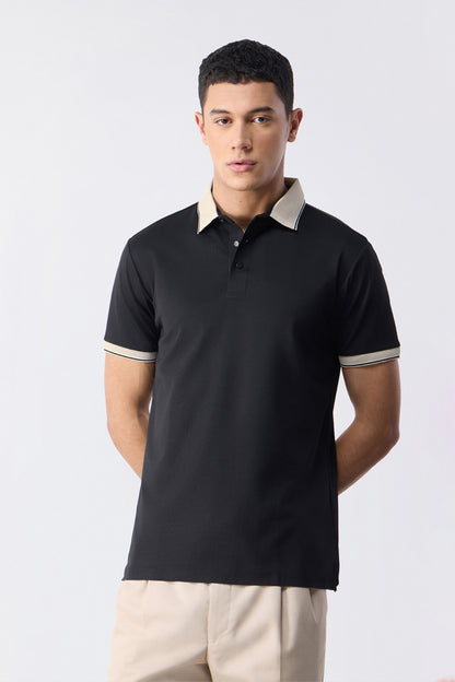 Black - Supplex Polo