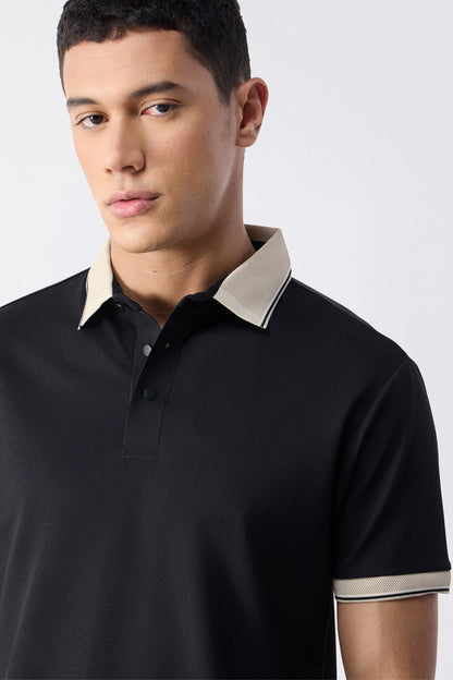 Black - Supplex Polo