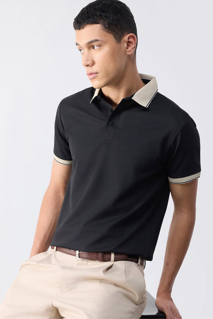 Black - Supplex Polo