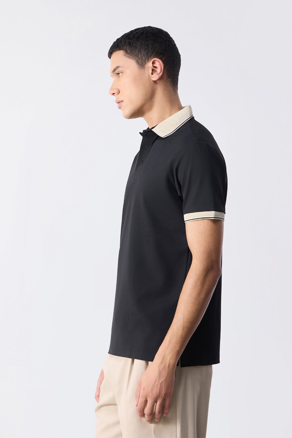 Black - Supplex Polo