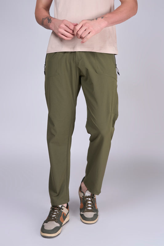 Olive Green - Urban Moves Track Pant