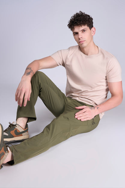 Olive Green - Urban Moves Track Pant