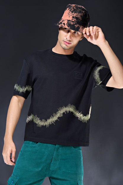 Black Wave Oversized