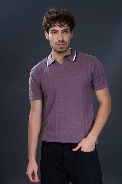 Mauve - Drip Polo