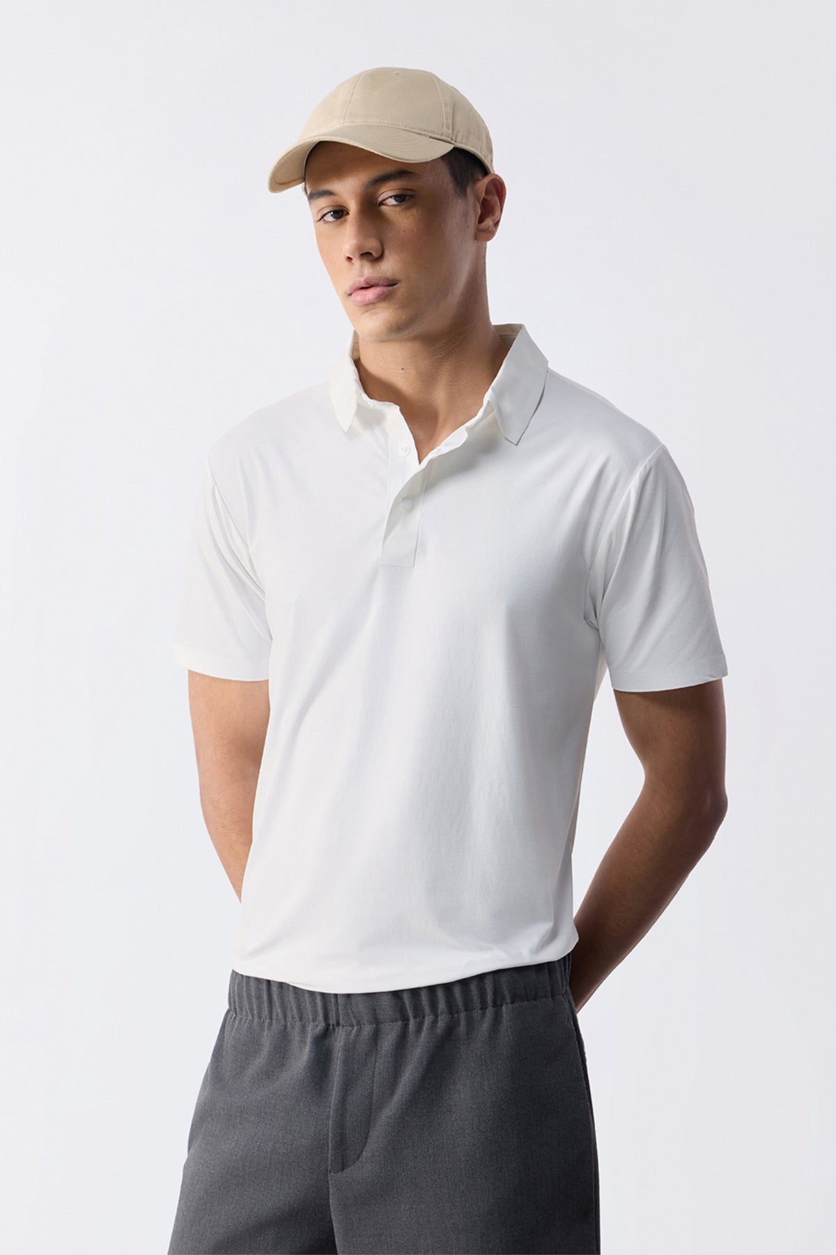 White - Dewpoise Polo