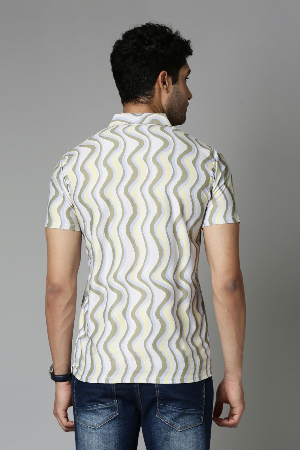 Citrus Printed Polo T-Shirt