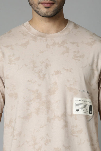 Soft-Beige Dank Oversized