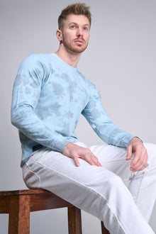  Delight Men Sea Foam Tie dye Full sleeves T-shirt