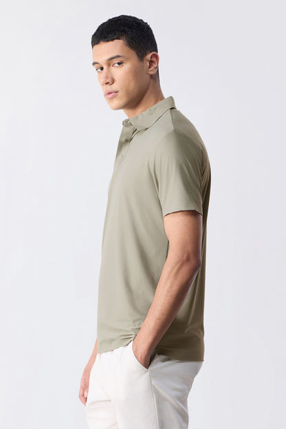 Beige - Dewpoise Polo