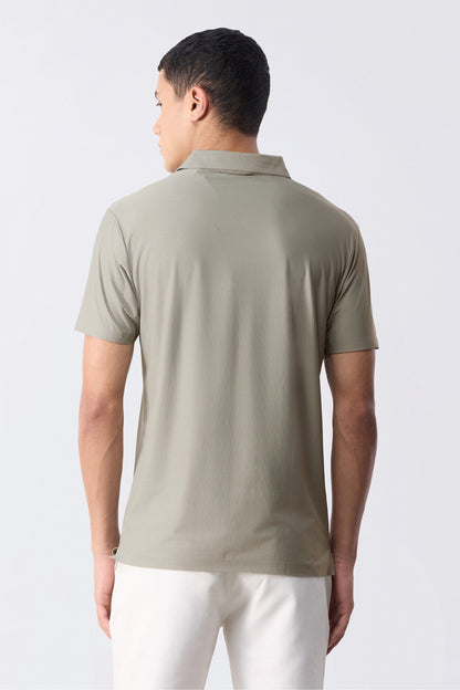 Beige - Dewpoise Polo