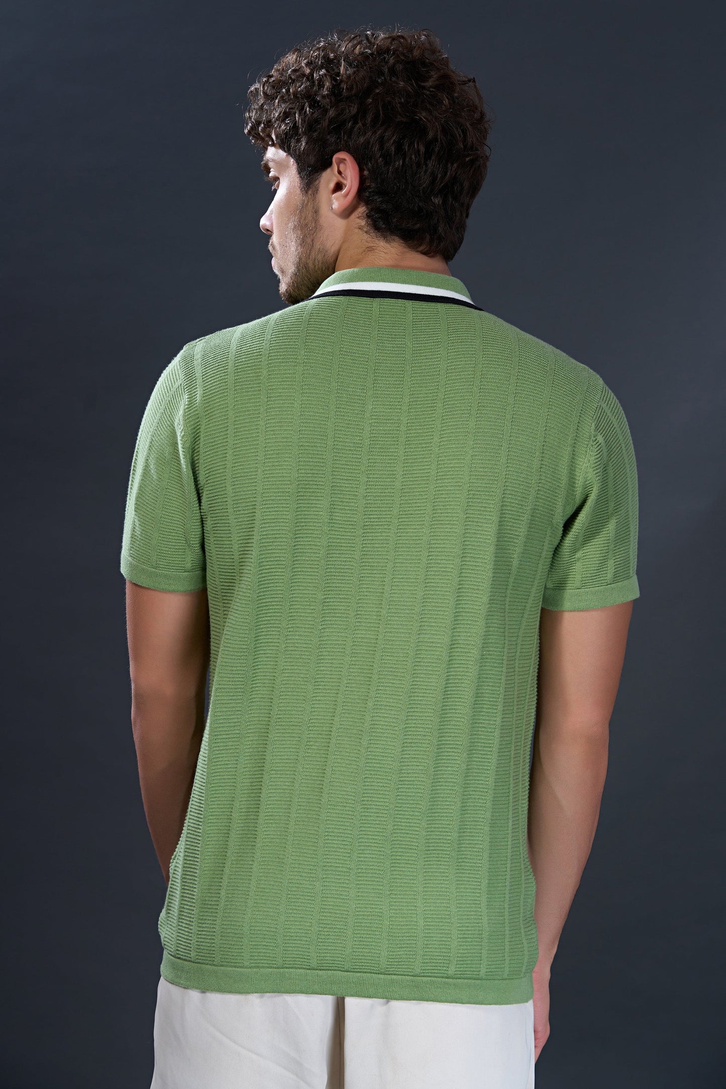 Green - Drip Polo