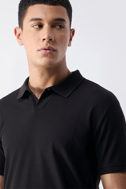 Black Sleekcore Polo