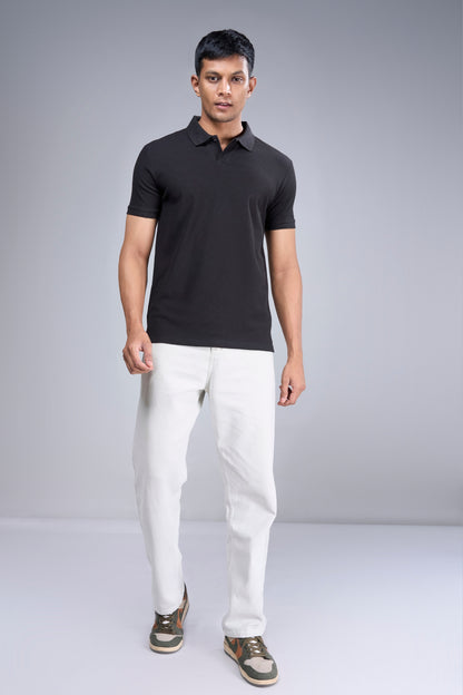 Black Sleekcore Polo