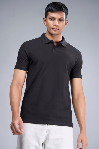 Black Sleekcore Polo