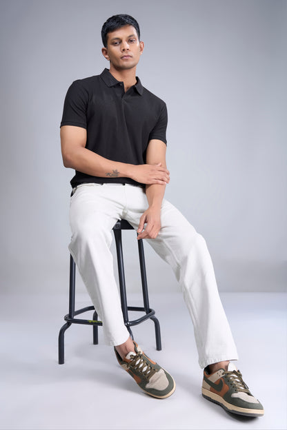 Black Sleekcore Polo