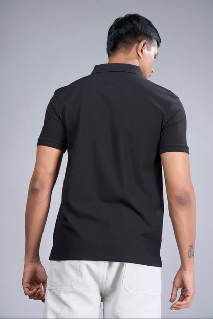 Black Sleekcore Polo