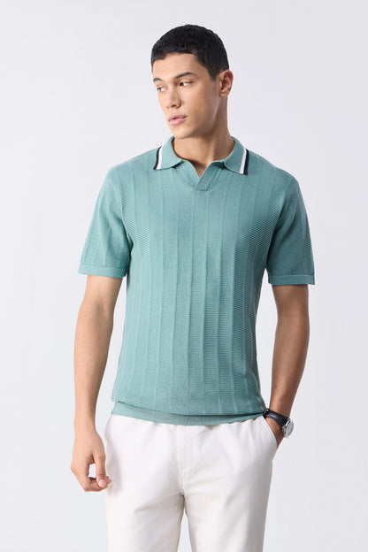 Air Blue - Drip Polo
