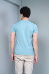 Showman Pacific Blue Half Sleeves T-shirt