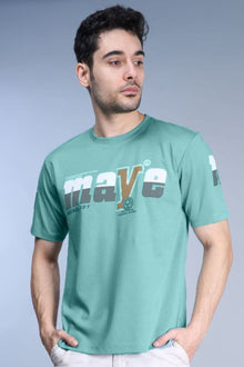  Mirror - Amazon Green - Half sleeve Oversized t-shirt