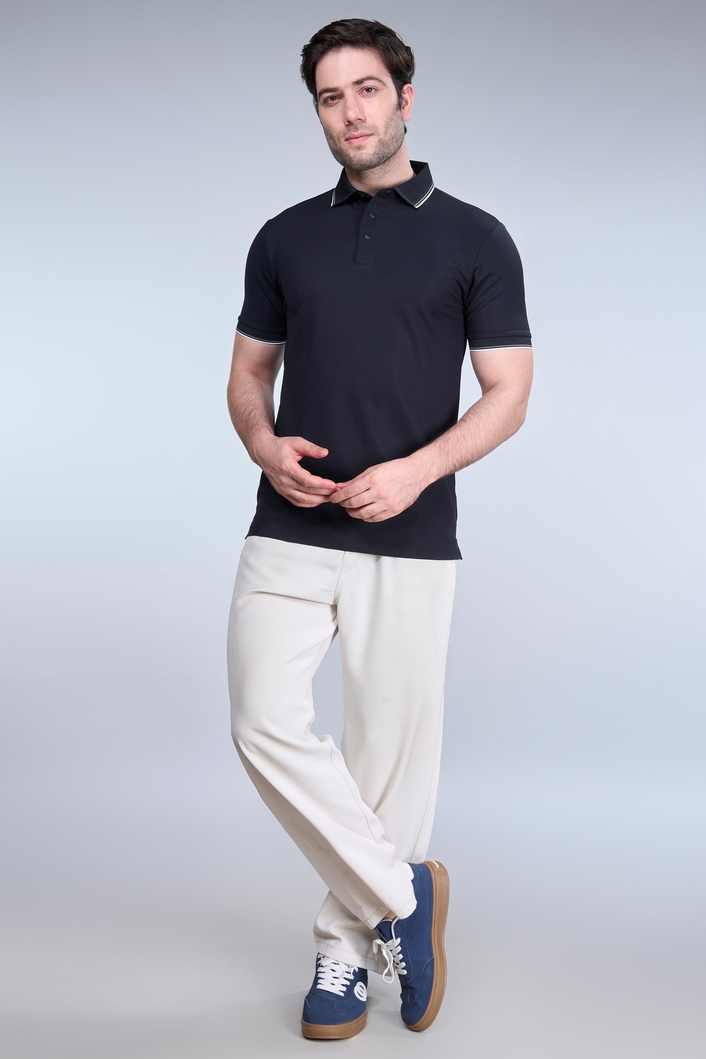 Black - Sunny Polo
