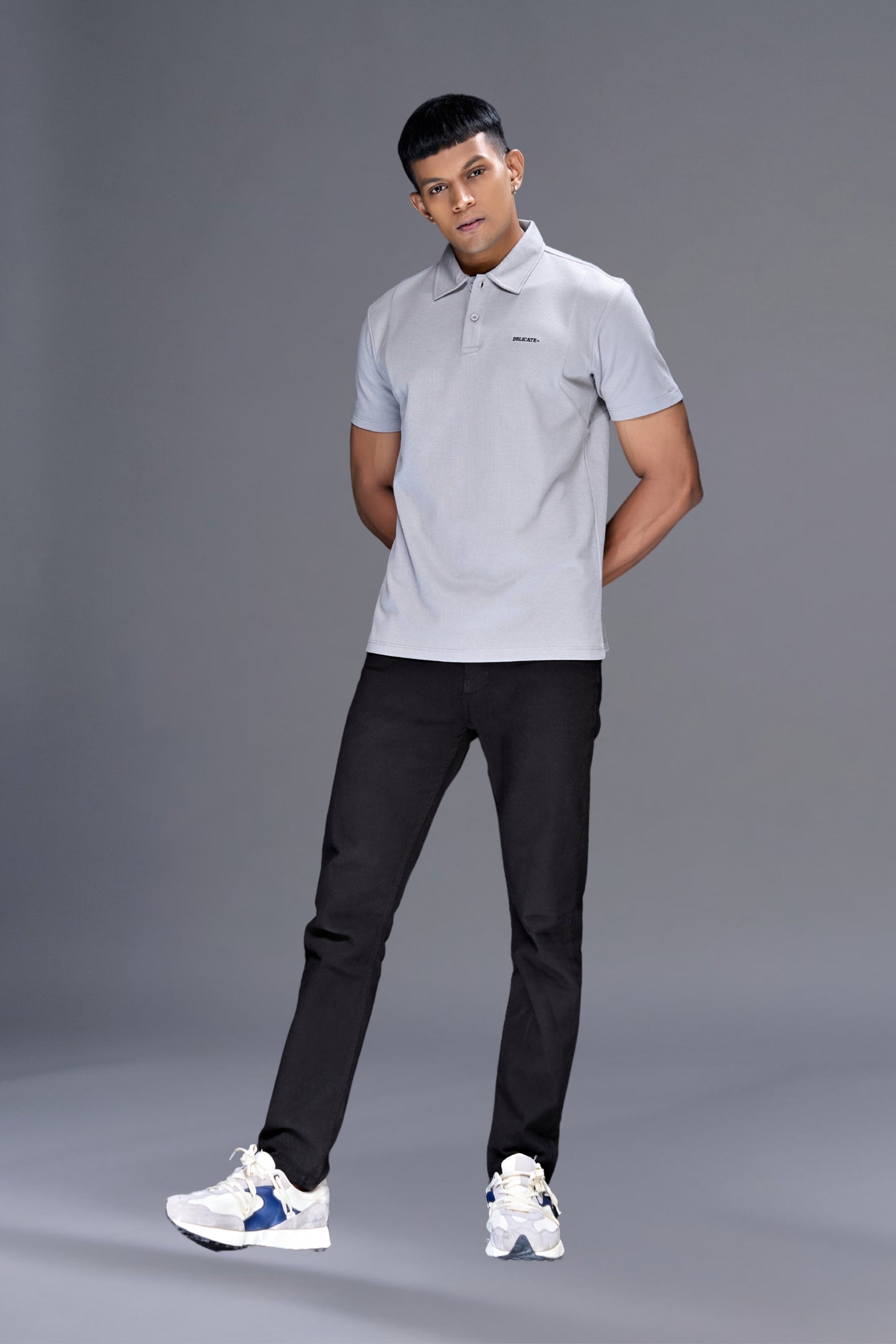 German Grey - Ombre Polo