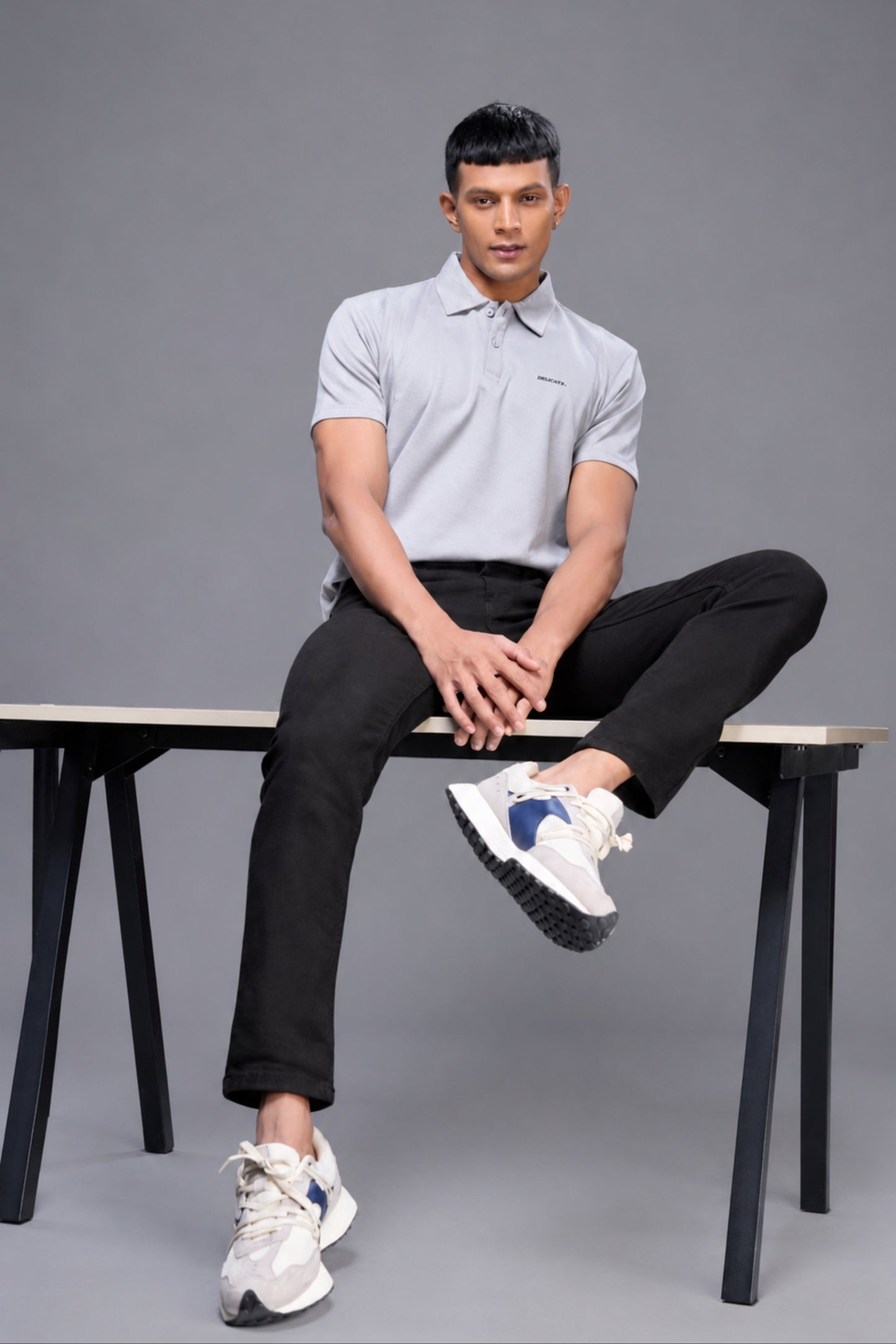German Grey - Ombre Polo