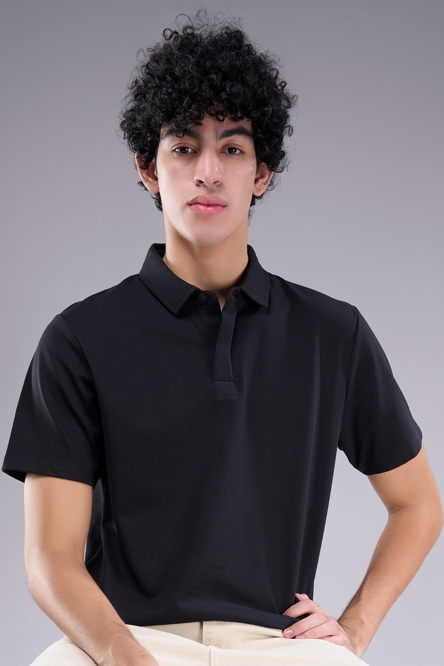 Black - Alloiv Polo