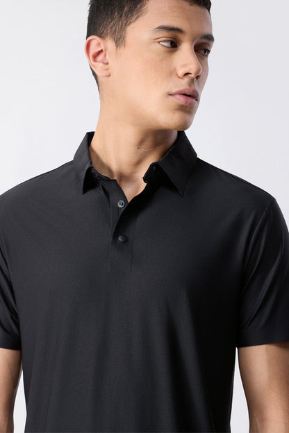 Black - Dewpoise Polo