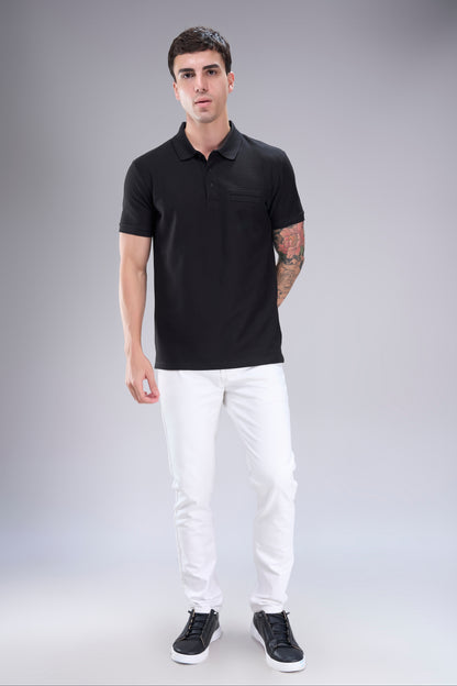 Black - Manskien Polo