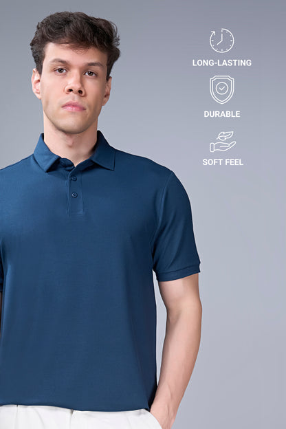 Teal Navy - Rovare Polo