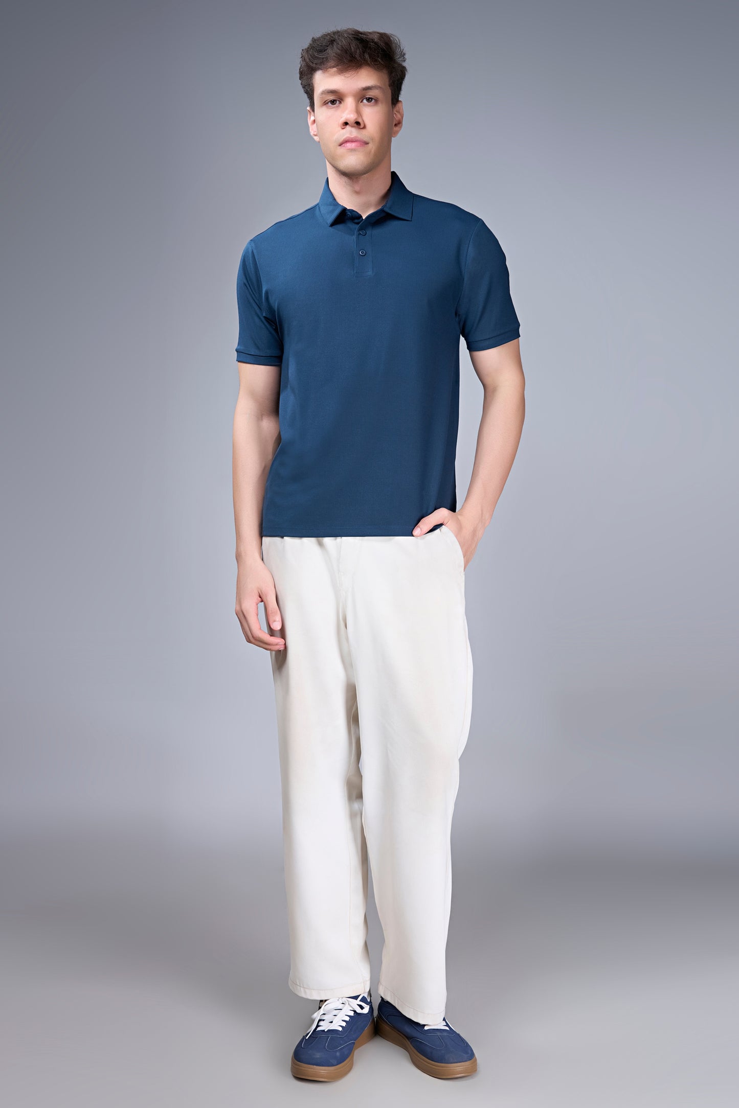 Teal Navy - Rovare Polo