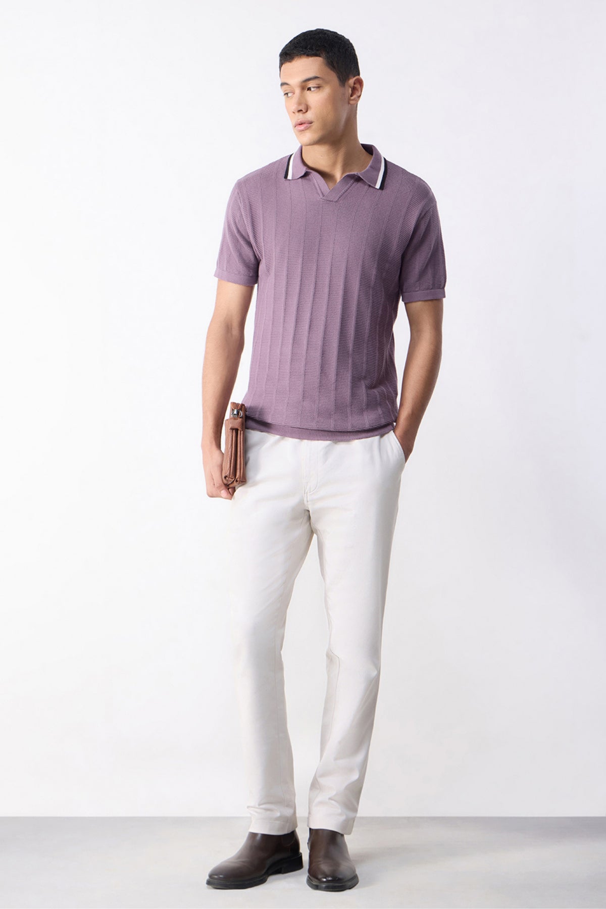 Mauve - Drip Polo