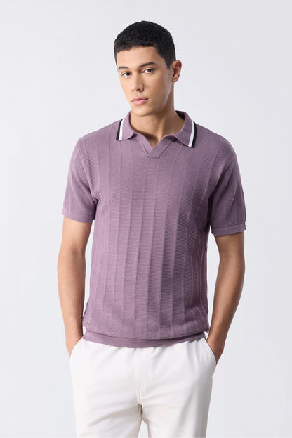 Mauve - Drip Polo