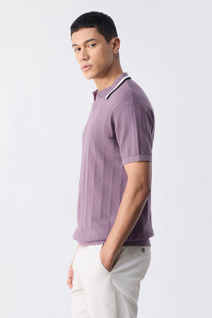 Mauve - Drip Polo