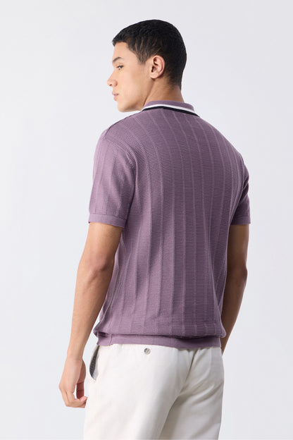Mauve - Drip Polo