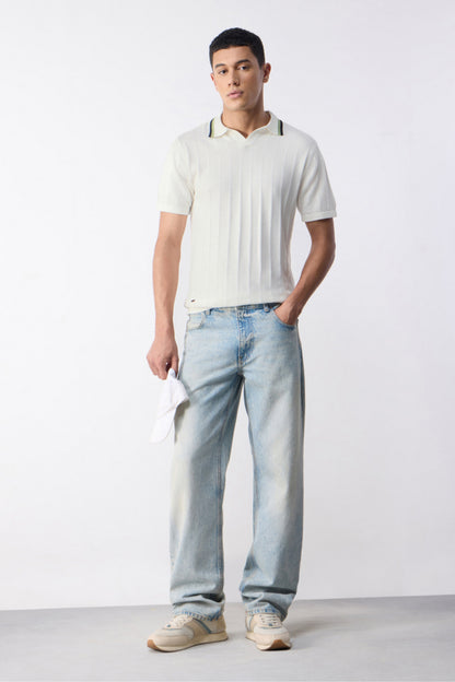 White - Drip Polo