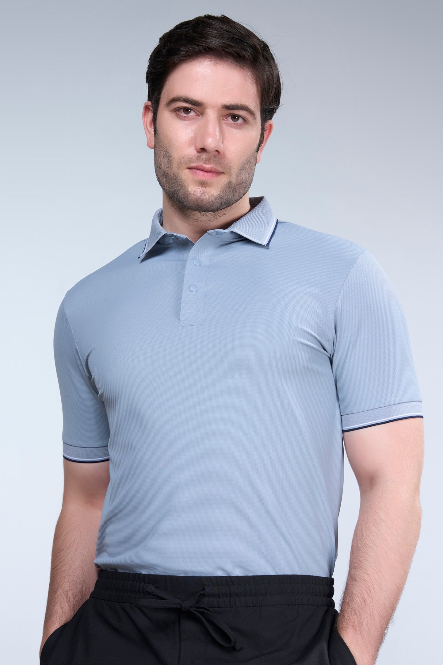 Turquoise Blue - Sunny Polo