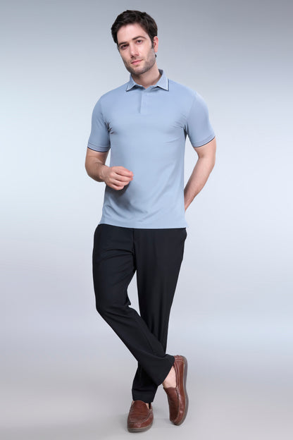 Turquoise Blue - Sunny Polo