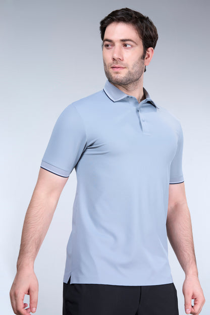 Turquoise Blue - Sunny Polo