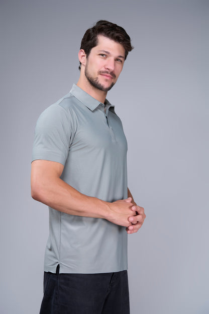 Grey - Dewpoise Polo