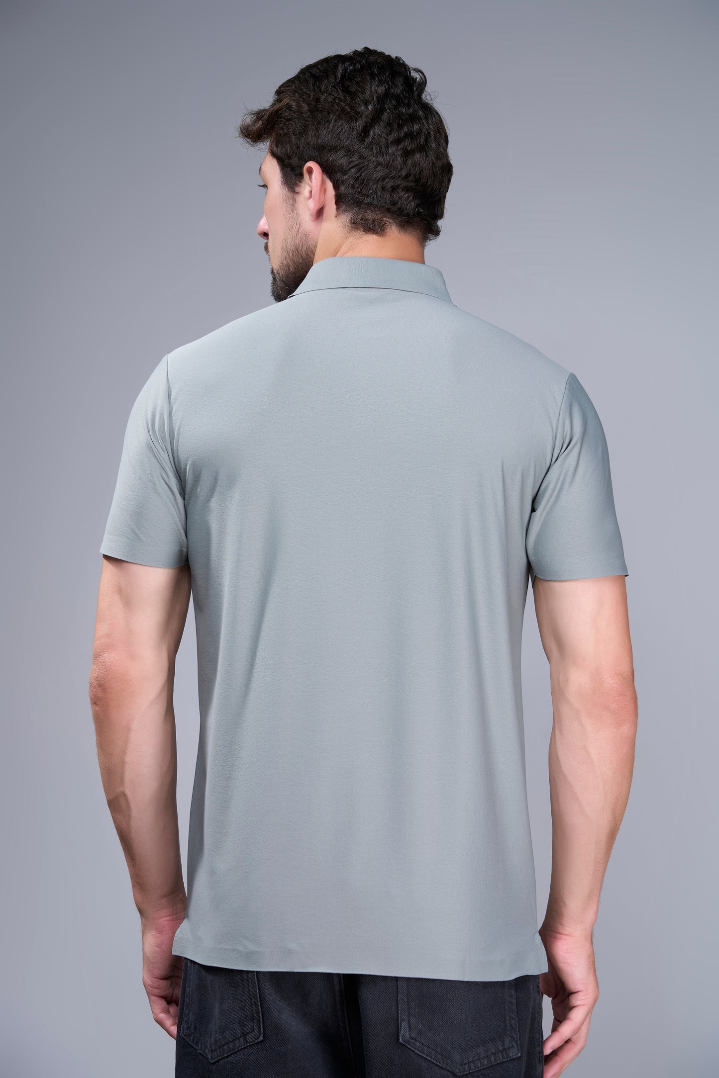 Grey - Dewpoise Polo